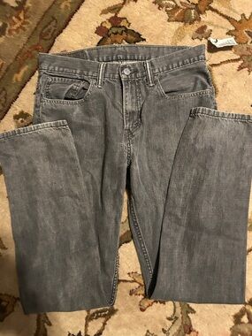 Levi’s 32x32 gray washed 513 Classic Straight Leg Jeans - Gray